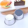 4Pcs Aluminum Zinc Zinc Alloy Individual Bakeware Tumblers Baking Tool Pudding Mould Egg Tart Mold Muffin Cup