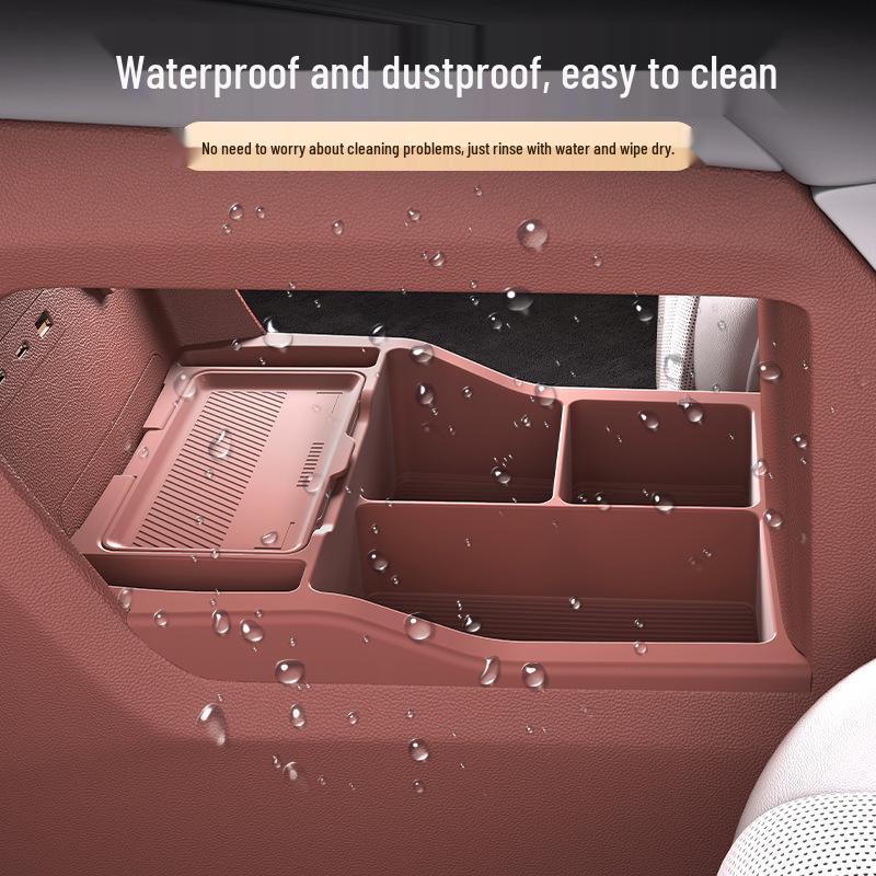 Complete Car Interior Accessory Set for BYD Xia Models' Center Console Storage Box