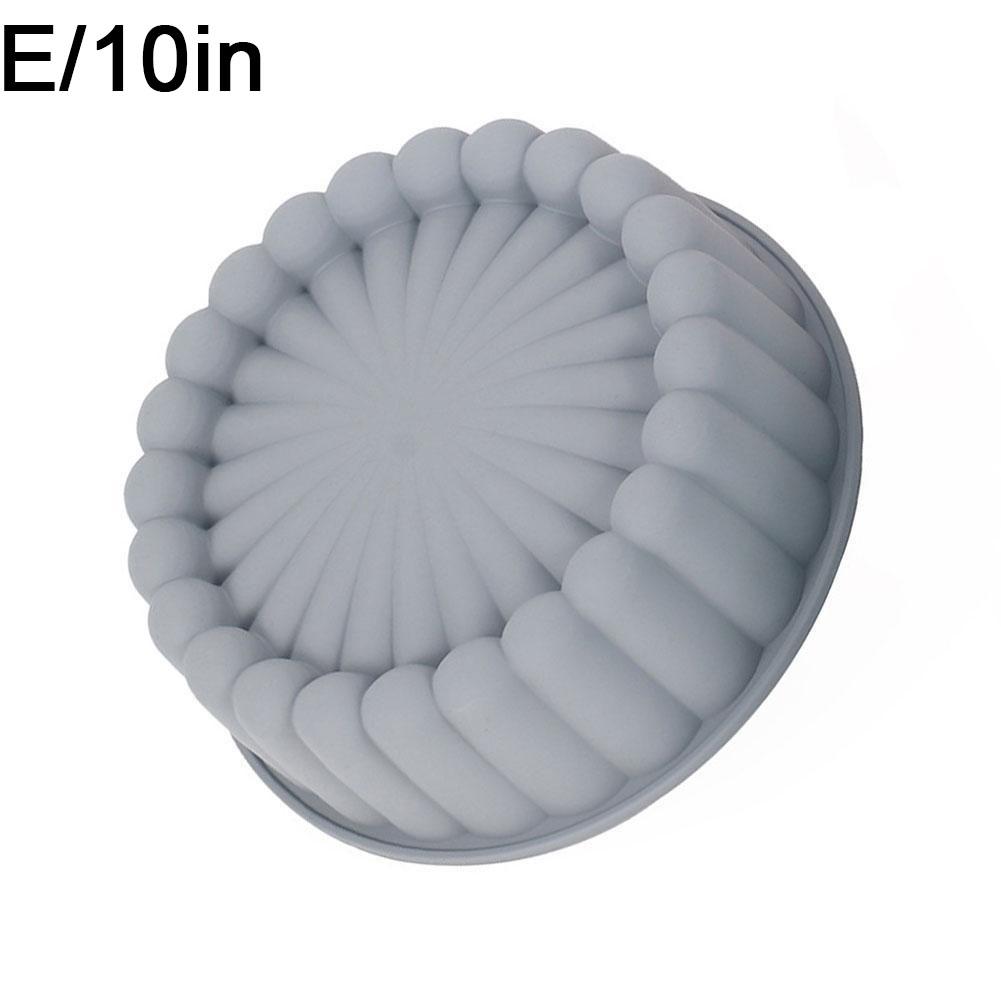 Silicone Cake Mold Round Cake Pan Non-stick Cake Mold Cake Mold Baking Pans For Wedding Birthday Party DIY Baking Tools