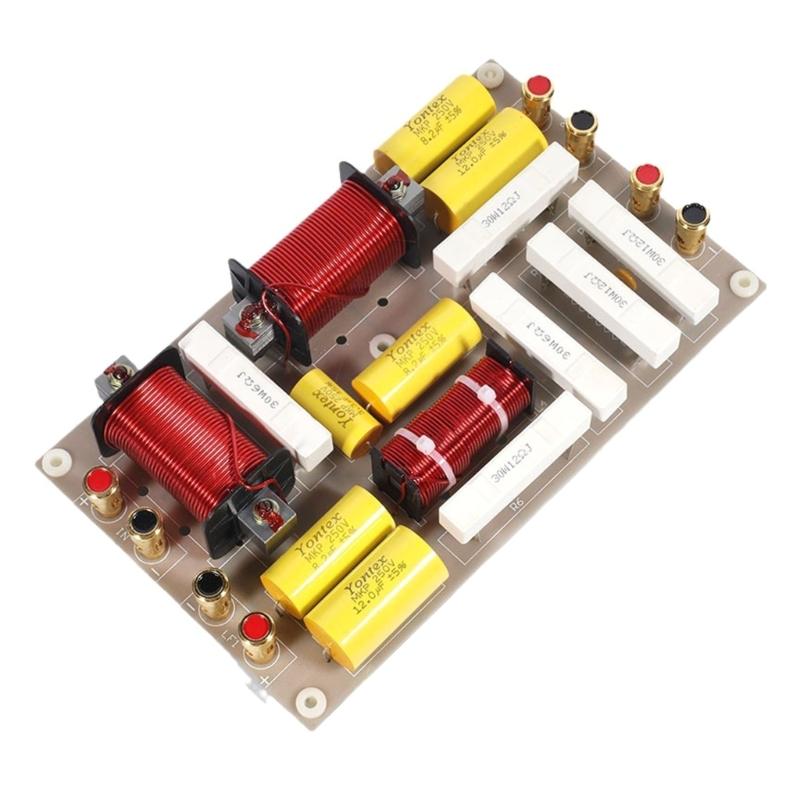 3/2Way Speakers Crossover, 800W Power Frequency Divider for Enhances Outdoor Stage Quality Sound Playback