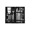 SMVP 18-delige Roestvrijstalen BBQ Grillgereedschap Set met Aluminium Koffer