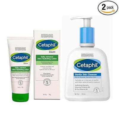 Gentle Skin Cleanser 250 Ml and DAM 100g Combo