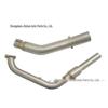 MT15 Stainless Steel Motorcycle Exhaust Backpressure Muffler Front Section