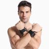 1 Pair Thicken Fitness Power Straps Non-slip Deadlift Power Straps Sports Wrist Pads  Pull-ups