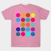 T Shirt Women Colorful Dots Harajuku Print Kawaii Tshirt Summer Short Sleeve Female T-Shirt Top Tee
