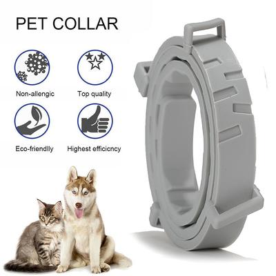 One Size Fits All Rubber Flea and Tick Collar Adjustable for Dogs Cats Flea and Tick Protection