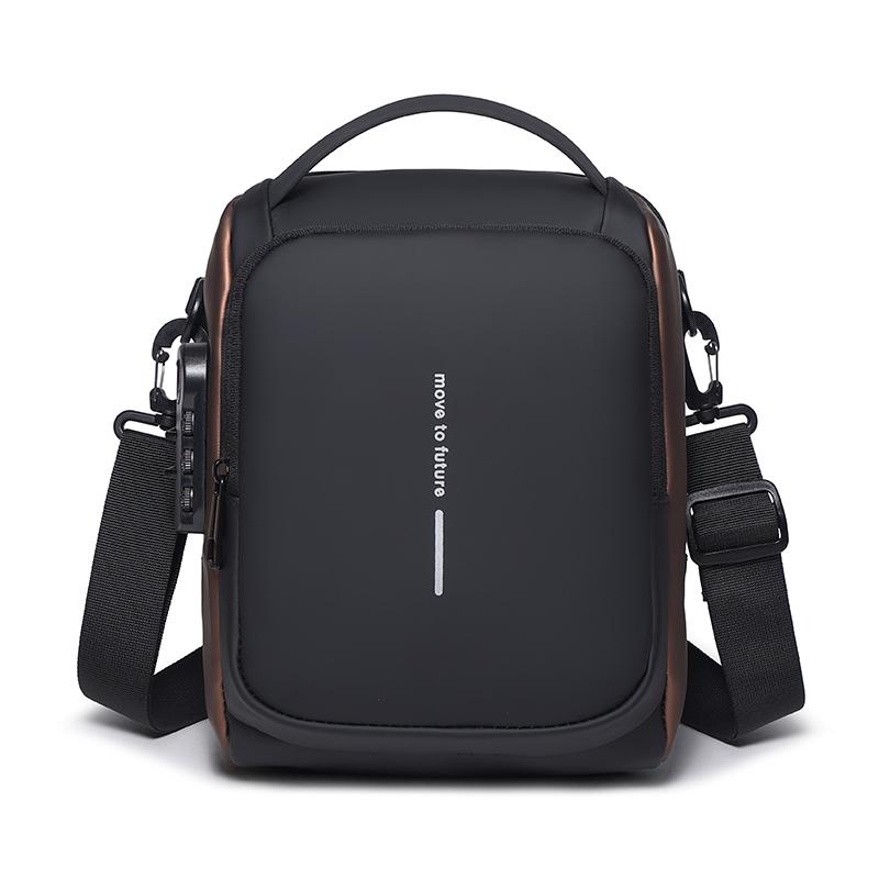 Men s Lock Anti-theft Shoulder Bag Cycling Crossbody Bag