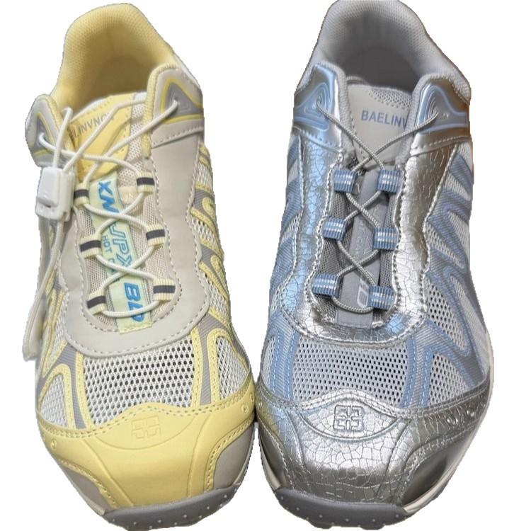 Single net hollow flat-soled Forrest Gump shoes women's summer 2025 new versatile breathable sports and leisure shoes women's jogging shoes