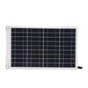 Solar Panel Kit 12W 10A Polycrystalline Silicon Dual USB DC Output Semi Flexible Portable Solar Panel Charger with Clip for 12V Battery Car RV