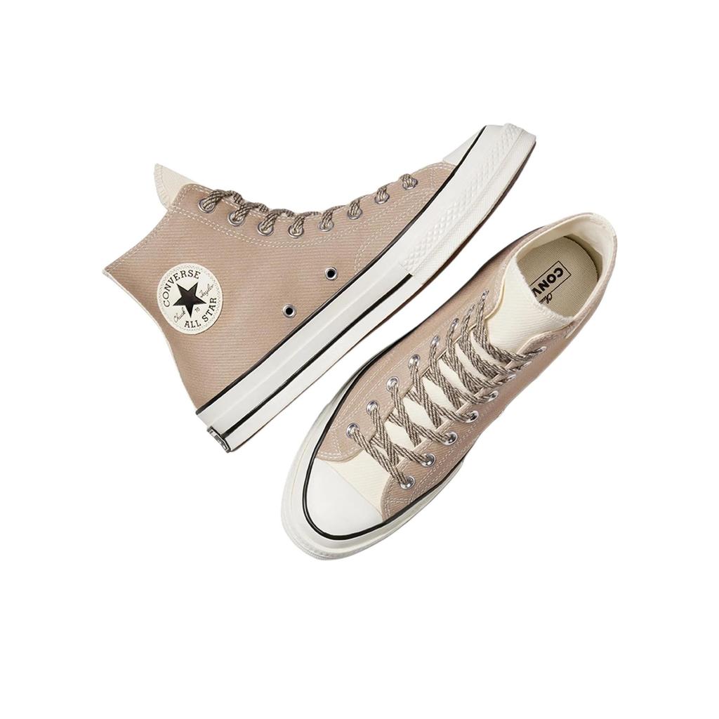 Converse Chuck 70 High Dual Tone - Vintage Cargo Unisex Sneakers Tan Black Egret A09201C