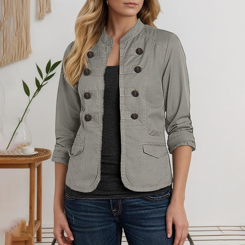 ZANZEA Womens Casual Solid Color Long Sleeve Cardigan Blouse