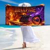 Horseman of Hell Print Beach Towel, Large Soft Quick Dry Towel for Beach Camping Swimming