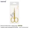 Stainless Steel Pointed Cuticle Scissors - Professional Manicure Tool for Delicate Skin Removal.