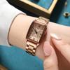 Classic Simple Square Watch Women'S Style Niche Fashion Light Luxury High Sense Versatile Steel Belt Women'S Watch