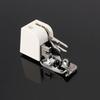 Sewing Machine Overlock Presser Attachment Open Toe Walking Foot Presser Foot for Hemming Trimming and Edges Locking