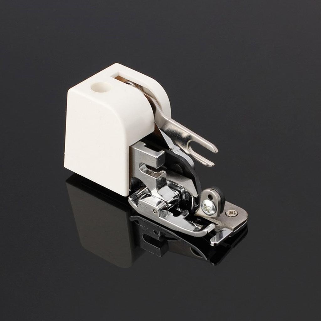Sewing Machine Overlock Presser Attachment Open Toe Walking Foot Presser Foot for Hemming Trimming and Edges Locking