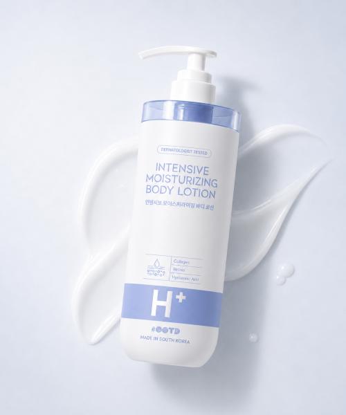 Ootd Beauty [   ] Derma Intensive Feuchtigkeitsspendende Körperlotion mit geringer Reizung 750ml NONE white
