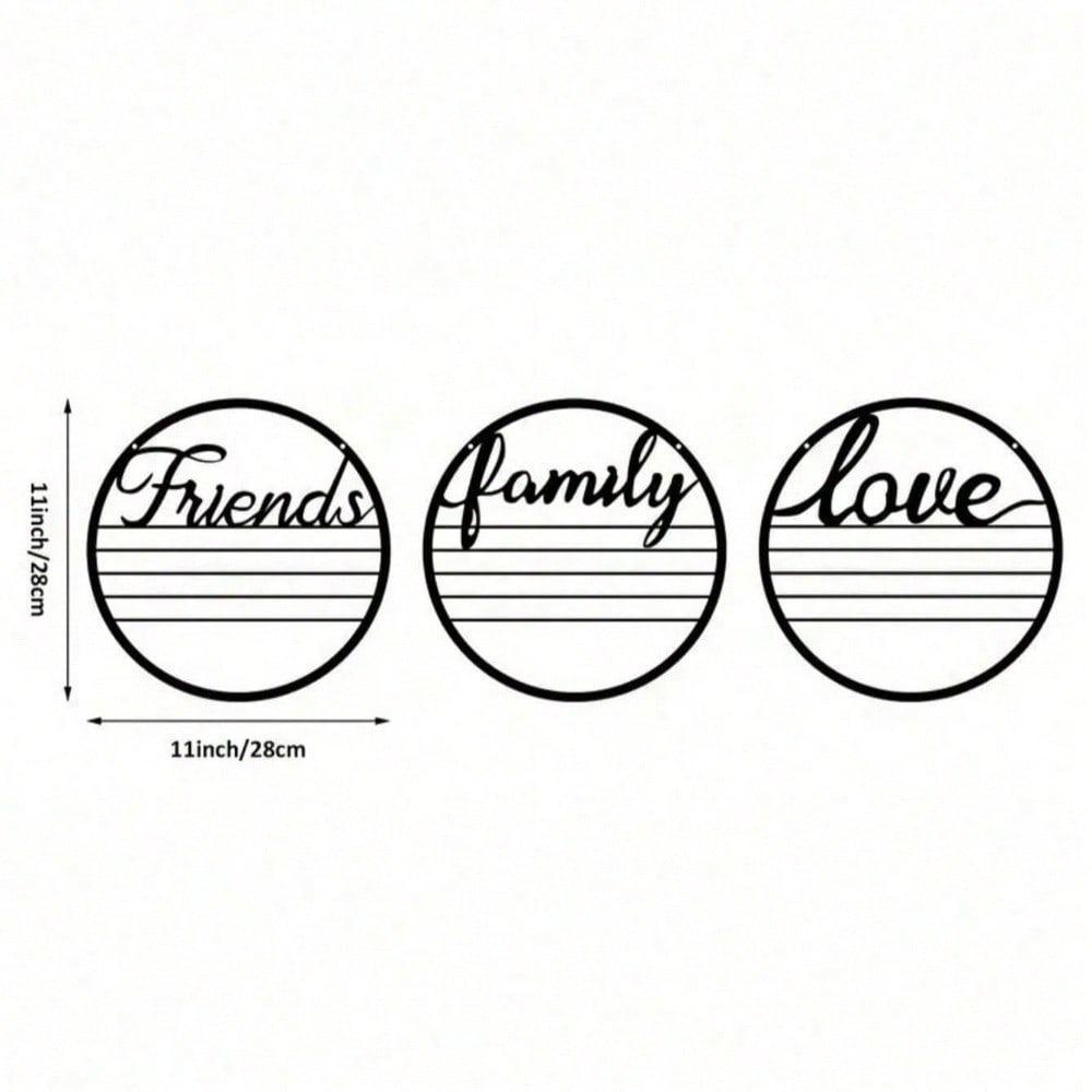 Metal Wall Art 3 Piece Tree of Life Bohemian Decor Home Gift