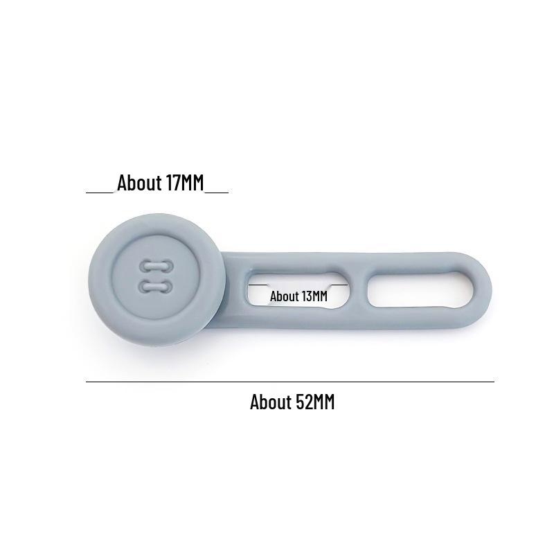 Adjustable No-Sew Waist Extension Button for Jeans