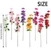 5Pcs Silk Flower Silk Fake Flower Realistic Blooms DIY Simulation Flower Flexible Lifelike Artificial Flower Branch