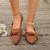 2025 Spring New  Women Flat Shoes Sexy  Shoes Comfortable Shallow Mouth Slip-on Casual Shoes Plus Size
