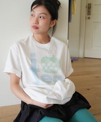 NAATS Apple Tea Oversized T-Shirt, White