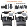 MOSISO Small Camera Compact Shoulder Bag for Compatible with Waterproof Crossbody Padded Photo Case with Rain Cover Photographer's Bag,