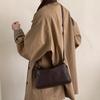 New Retro Cowhide Single Shoulder Underarm Women's Bag, Leather Casual Crossbody Bag, Large Capacity Commuter Women's Bag
