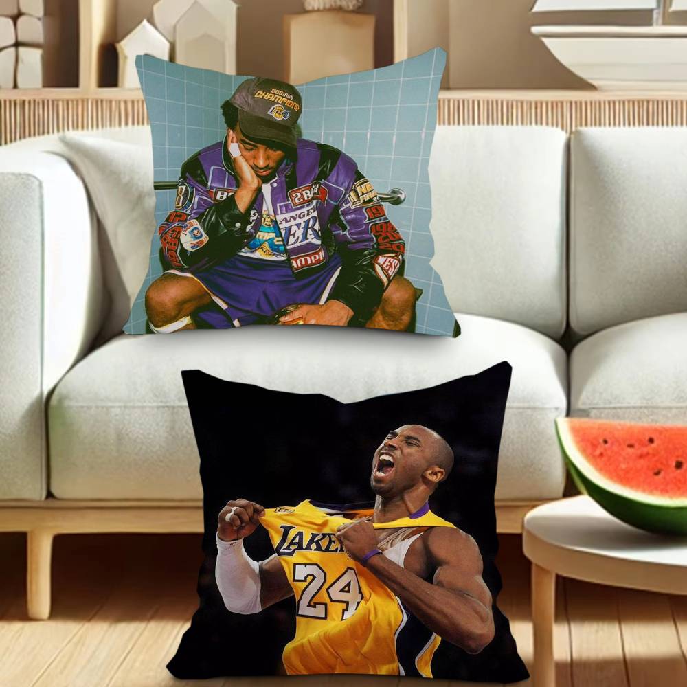 Basketball player K-Kobe COOL B-bryantes Pillowcases cushion covers living room sofas home decor gifts