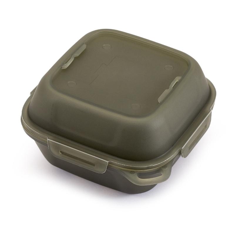

4 Cell Silicone Eggs Storage Box Outdoor Portable Food Organiser with Cover for Backpacking and Daily Use 1