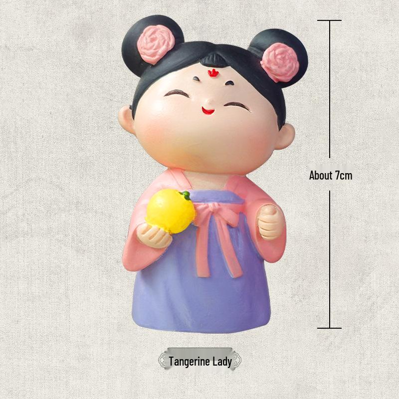 2024 Xi'an Lady Cultural Fridge Magnet – Chinese Style Travel Souvenir