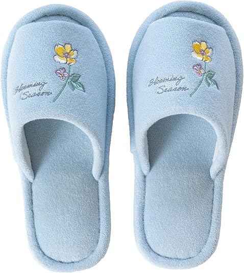 4-Piece Toilet Mat Set, Made In Japan, Scandinavian Style, Suitable for Both Heated and Washing Toilets, Dorenimo Blue, Yellow for Good Fortune, Feng