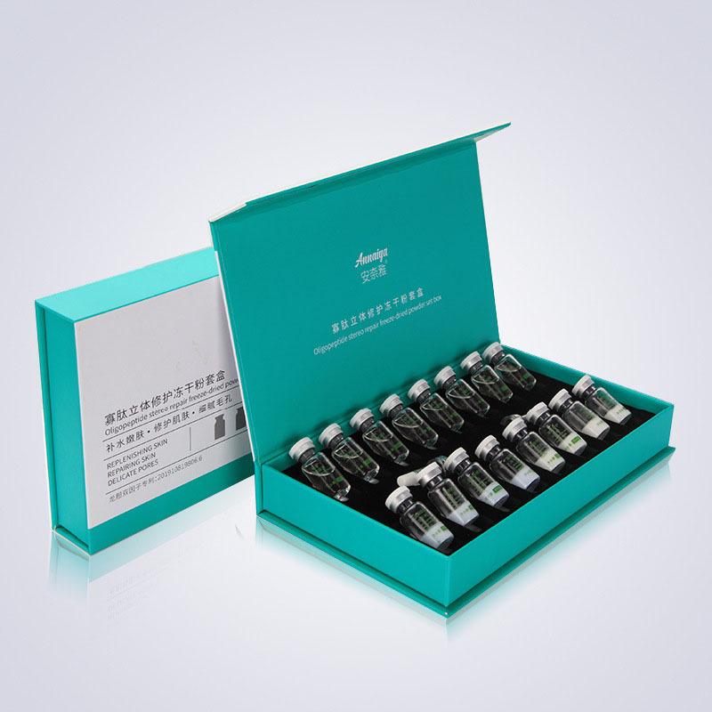 Beauty Salon Blue Copper Peptide Microneedle Acne Repair Set - 80,000 Activity Polypeptide Freeze-Dried Powder