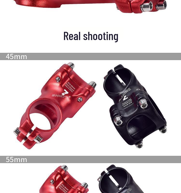 SHIKRA Mountain Bike Handlebar Stem (-7°) In Lengths: 35-110mm.