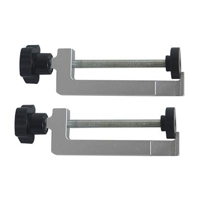 Versatile Aluminum Clamp Accurate Fixing Tool Secure & Precise Woodworking Accessory Durable for Table Saw Guide Rail