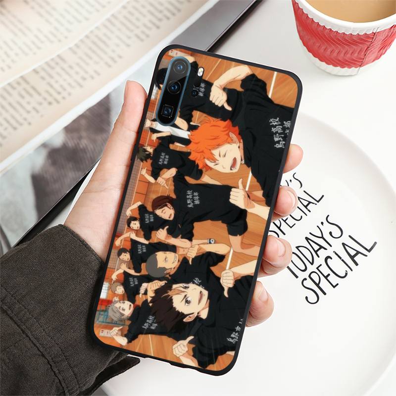 Anime Volleyball Boy Phone Case For Huawei P20 P30 P40 Lite Pro P Smart 2019