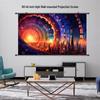 Ganyii Punch-Free Wall-Mounted 4K HD Projection Screen