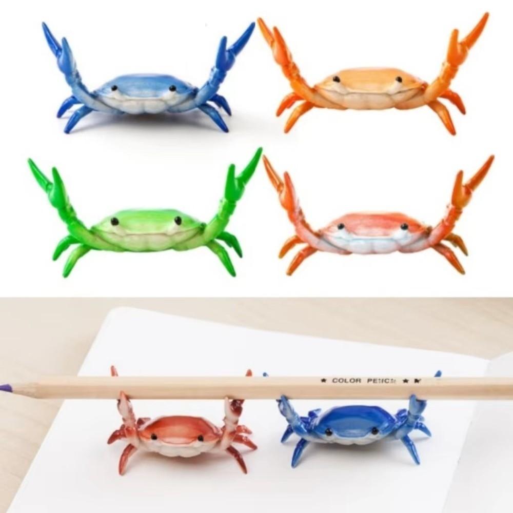 Crab Simulation Crab Penholder Funny Bluetooth Headset Display Stand Office Desk