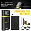 AUXITO Rechargeable Air Pump Tire Inflator Portable Compressor Digital Cordless Car Tyre Inflator For Motocycle Bicycle Balls