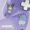 Allone Game Wireless Controller #Unipo Sanrio Characters Kuromi 15.5 x 6 x 10.5cm Compatible with Switch/Switch Lite/Organic EL Purple Both wired and