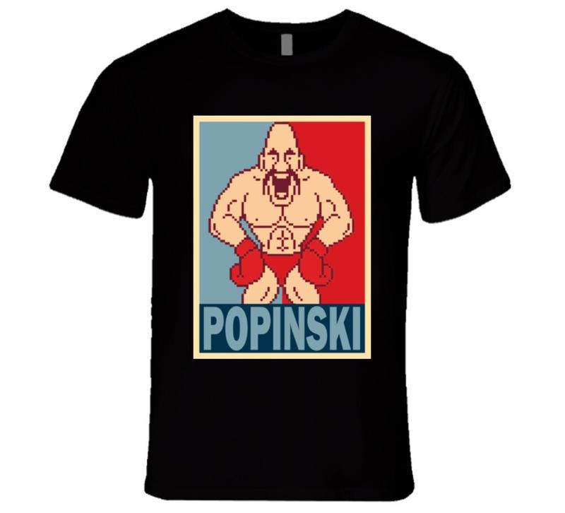 Soda Popinski Hope Mike Tysons Punch Out Retro Video Game Boxing Unisex T-Shirt S