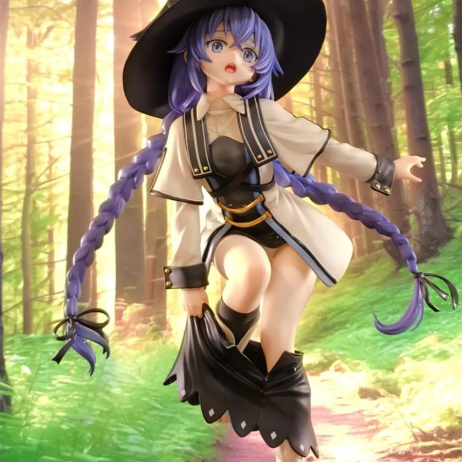 25cm Magician Roxy Migurdia Action Figure Mushoku Tensei Jobless Reincarnation Anime Adult Collection Model Toys Gift PVC Poseable Articulated Scale