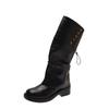 Spice Girls Pants Boots Women's New Two Wear Detachable Fashion Thick Heel Long Women's Boots Skinny Pile Boots