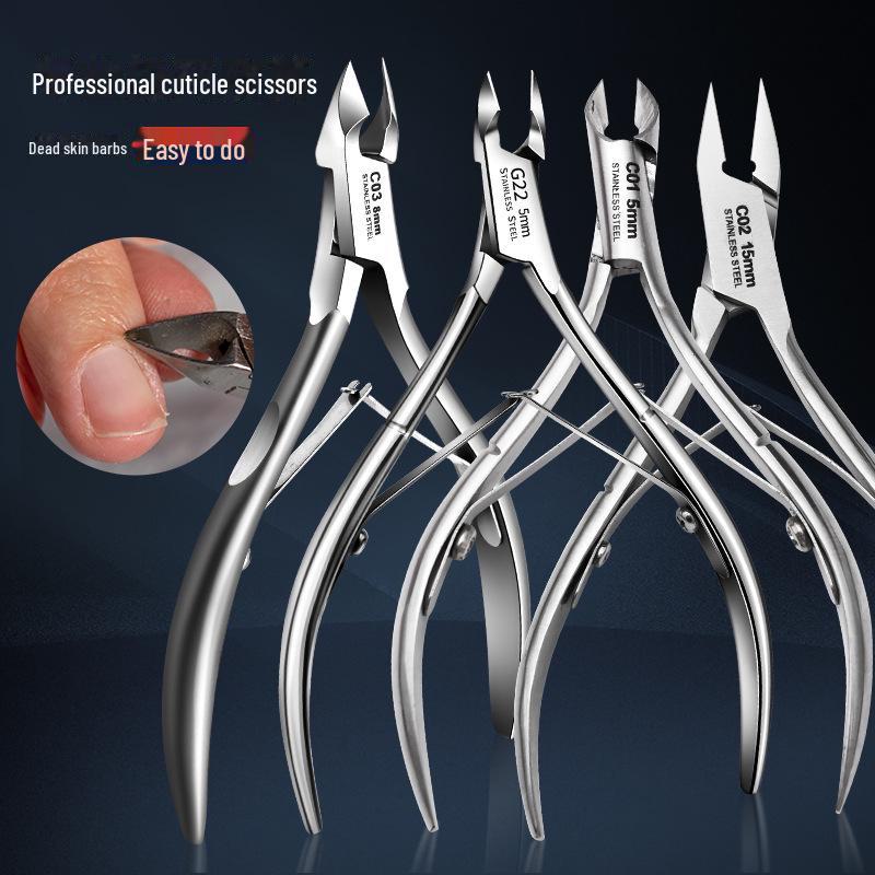 Stainless Steel Hawkbill Pliers for Ingrown Nails Pedicure Manicure - Special Tools for Dead Skin Removal and Nail Care.