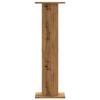 Supports de Haut-parleurs - VIDAXL - Chêne Artisanal - 2 pcs - Bois d'ingénierie - 95 cm