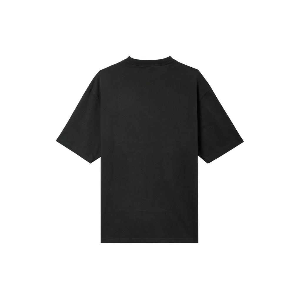 Jordan T Shirts Unisex Black Crew Neck Moderate Straight Fit DV6466-010