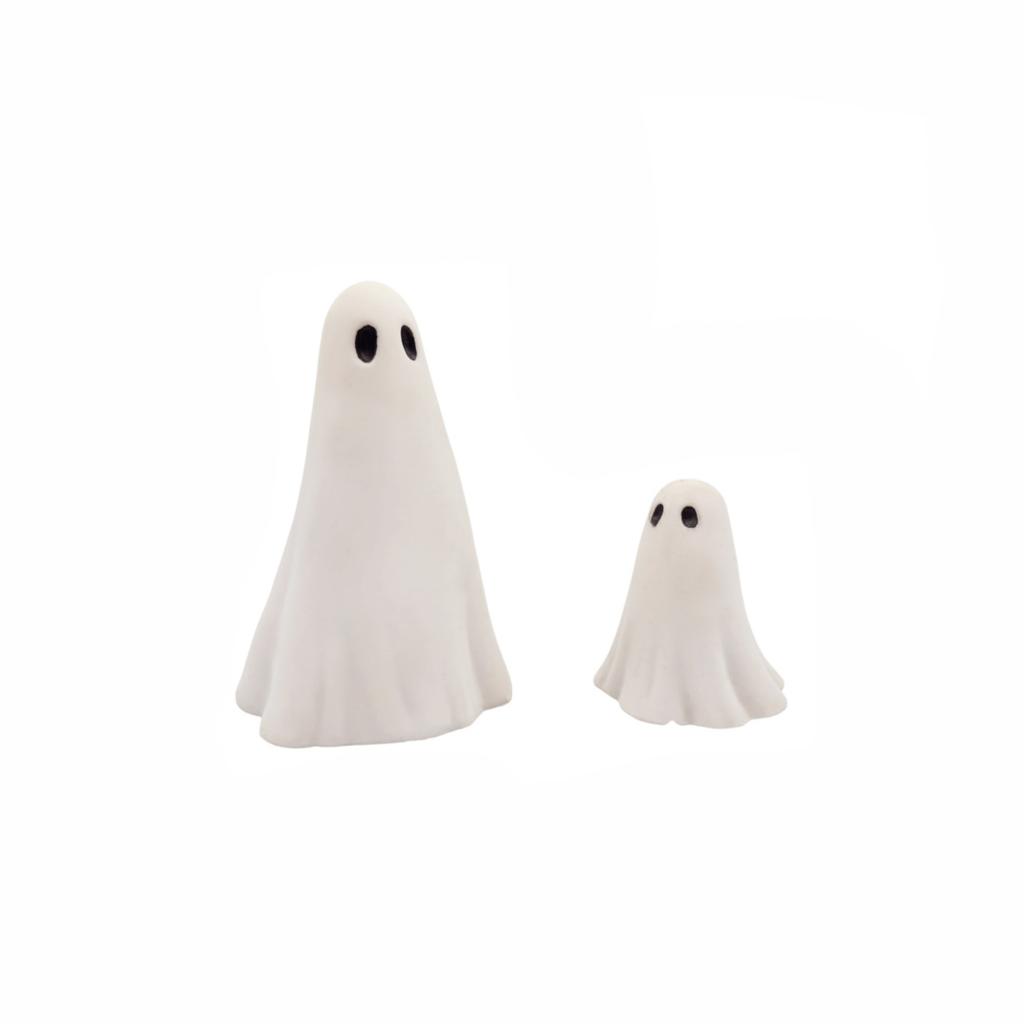 Cute WhiteGhost Halloween Party Decorations, Desktop Ornaments, Study Decoration, Resin Handicrafts, Small Ornaments