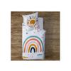 Housse de couette - Arc en ciel de douceur - 140 x 200 cm - 1 taie - 100% coton - Oeko-Tex®