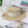 Fashion Unisex Wide Brim Fedora Hat Panama Cowboy Style Outdoor Travel Casual Beach Sun Hat with Ribbon