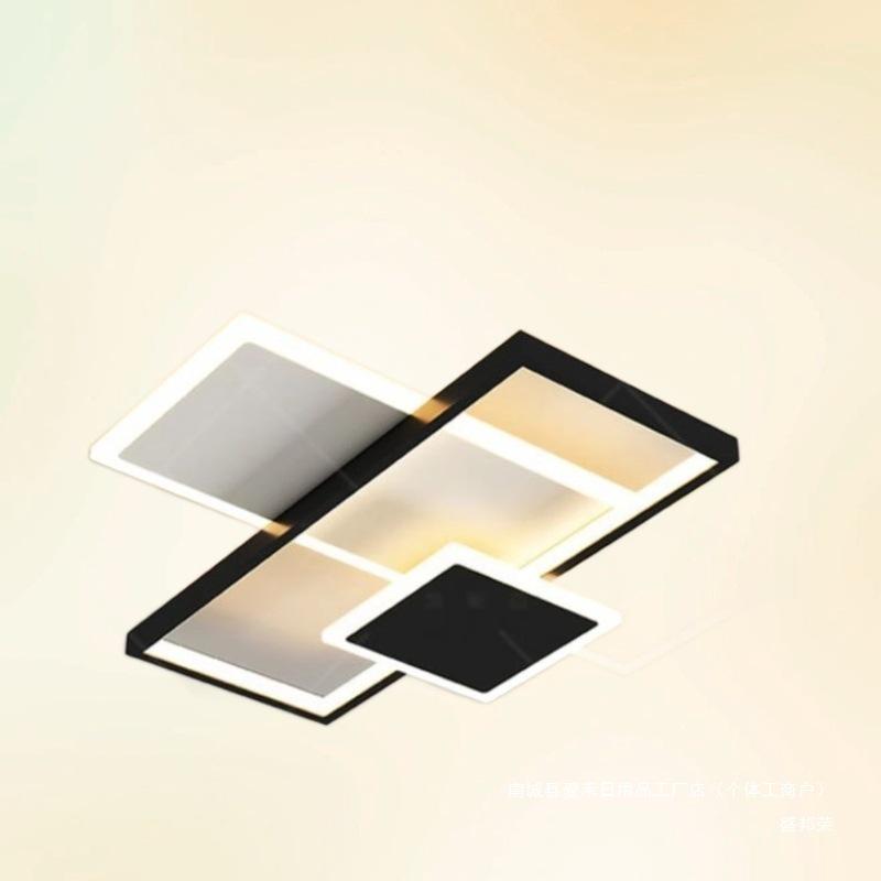 2025 Modern Geometric LED Ceiling Light for Living Room